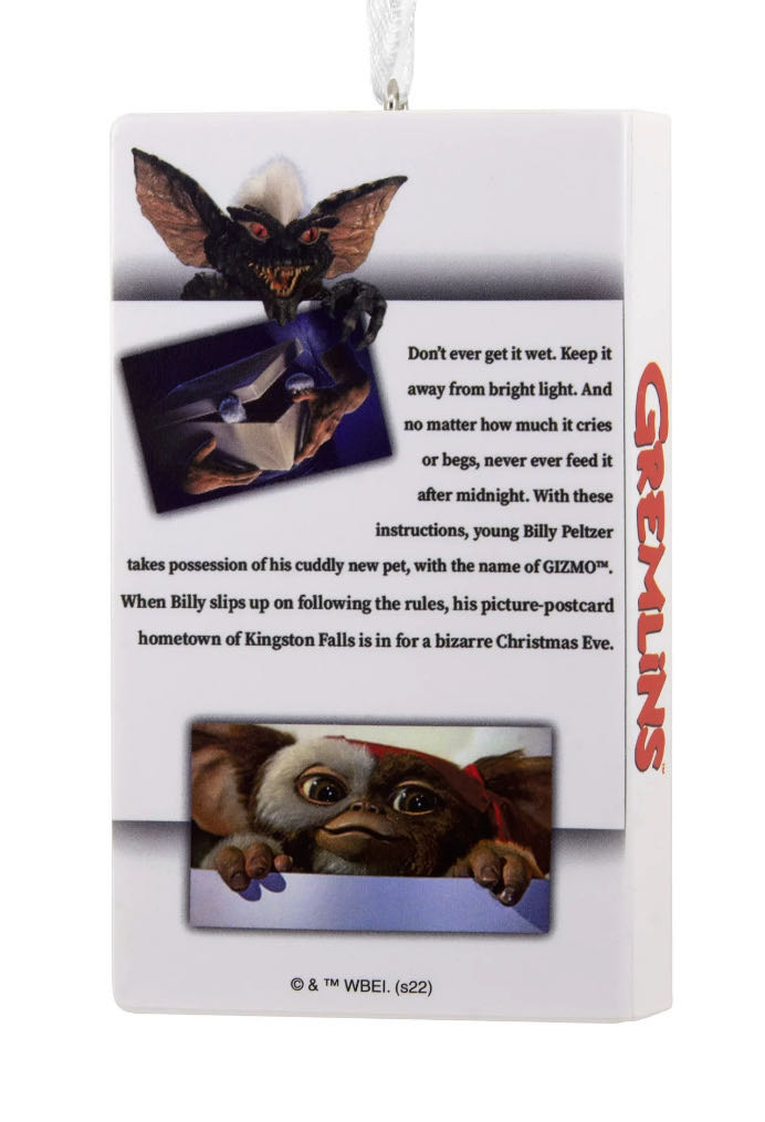 Gremlins - Retro VHS Cassettes (TV & Movies) ornament collectible [Barcode 661127003277] - Main Image 2