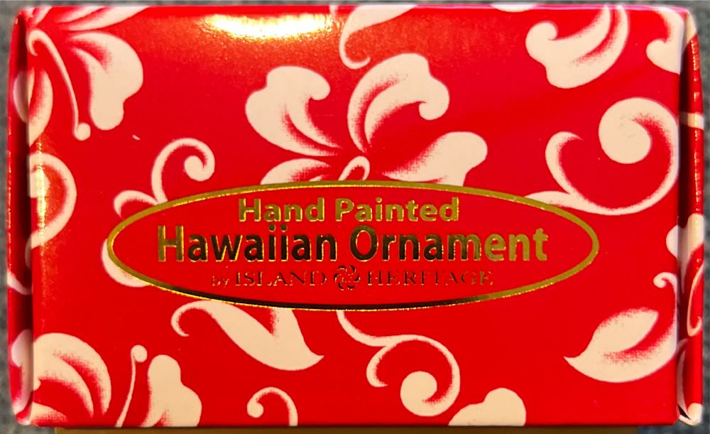 Surfboard Santa - Hawaiian Designer Christmas Ornament ornament collectible [Barcode 025598130557] - Main Image 3