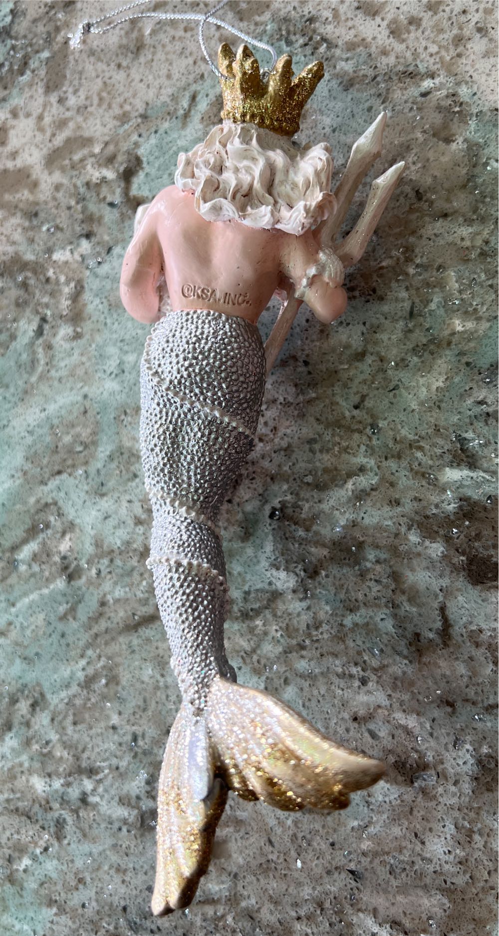 King Neptune - Silver  ornament collectible - Main Image 2