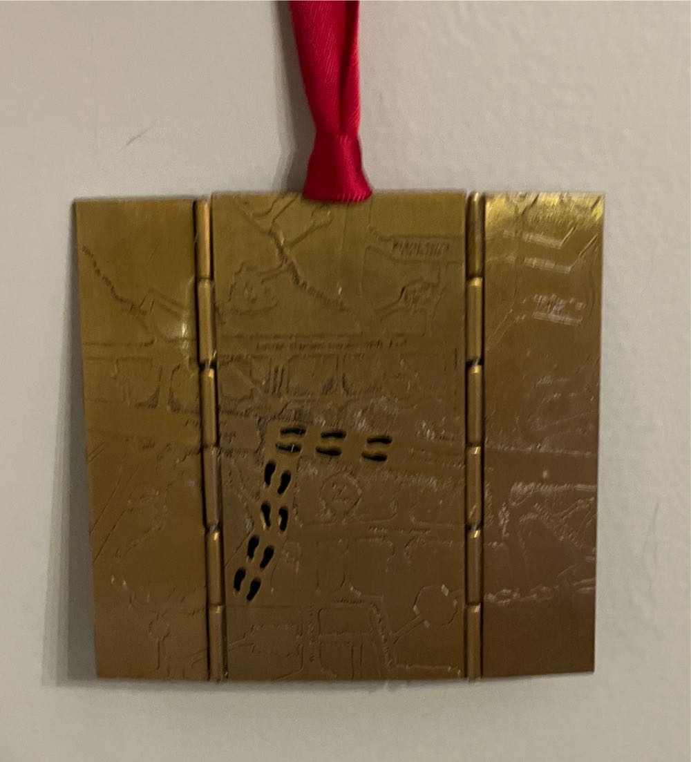 The Marauder’s Map  (Harry Potter) ornament collectible - Main Image 2