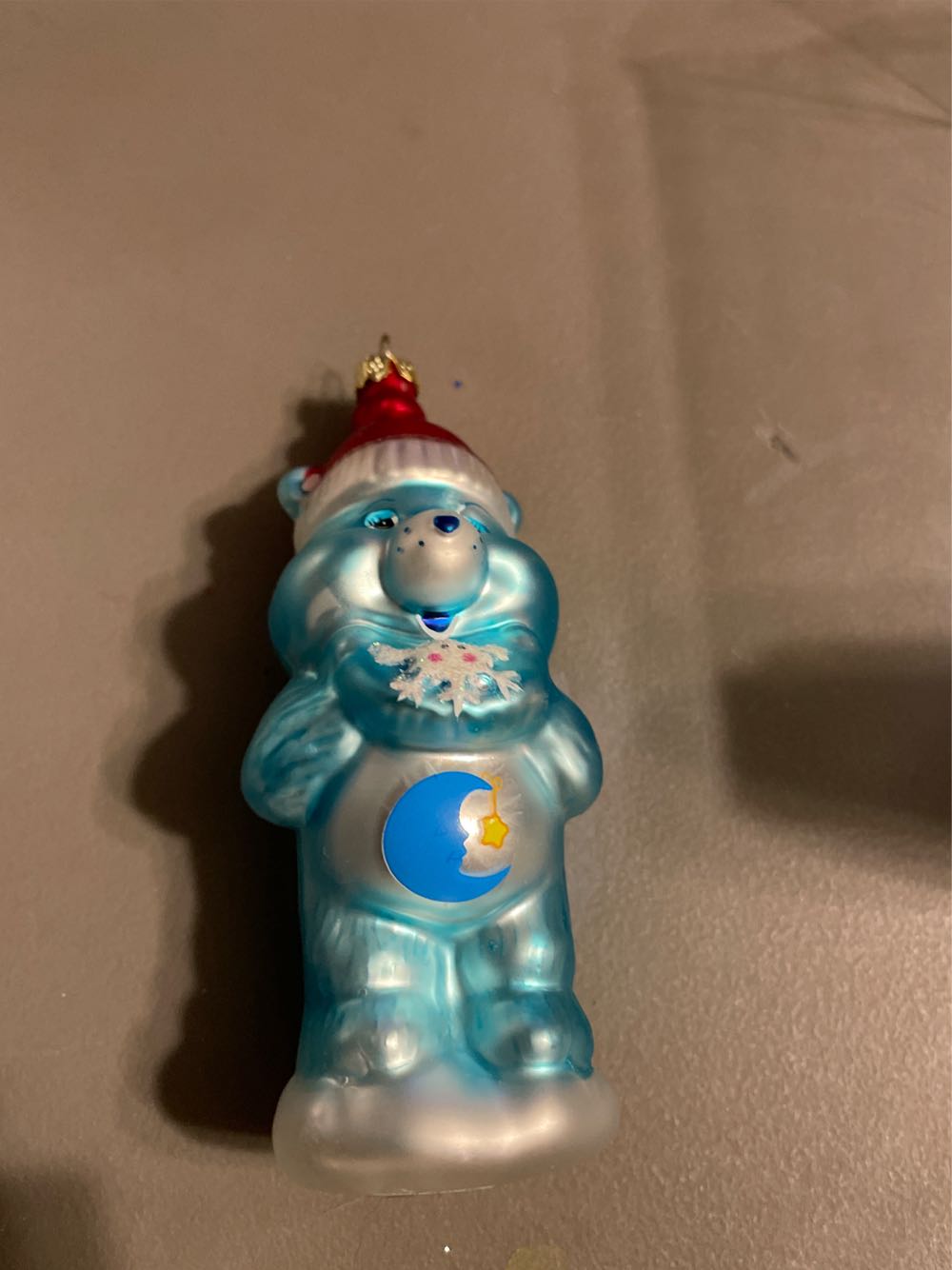 Care Bears Wish Bear & Bedtime Bear Glass Christmas Ornament  ornament collectible [Barcode 661526403531] - Main Image 2
