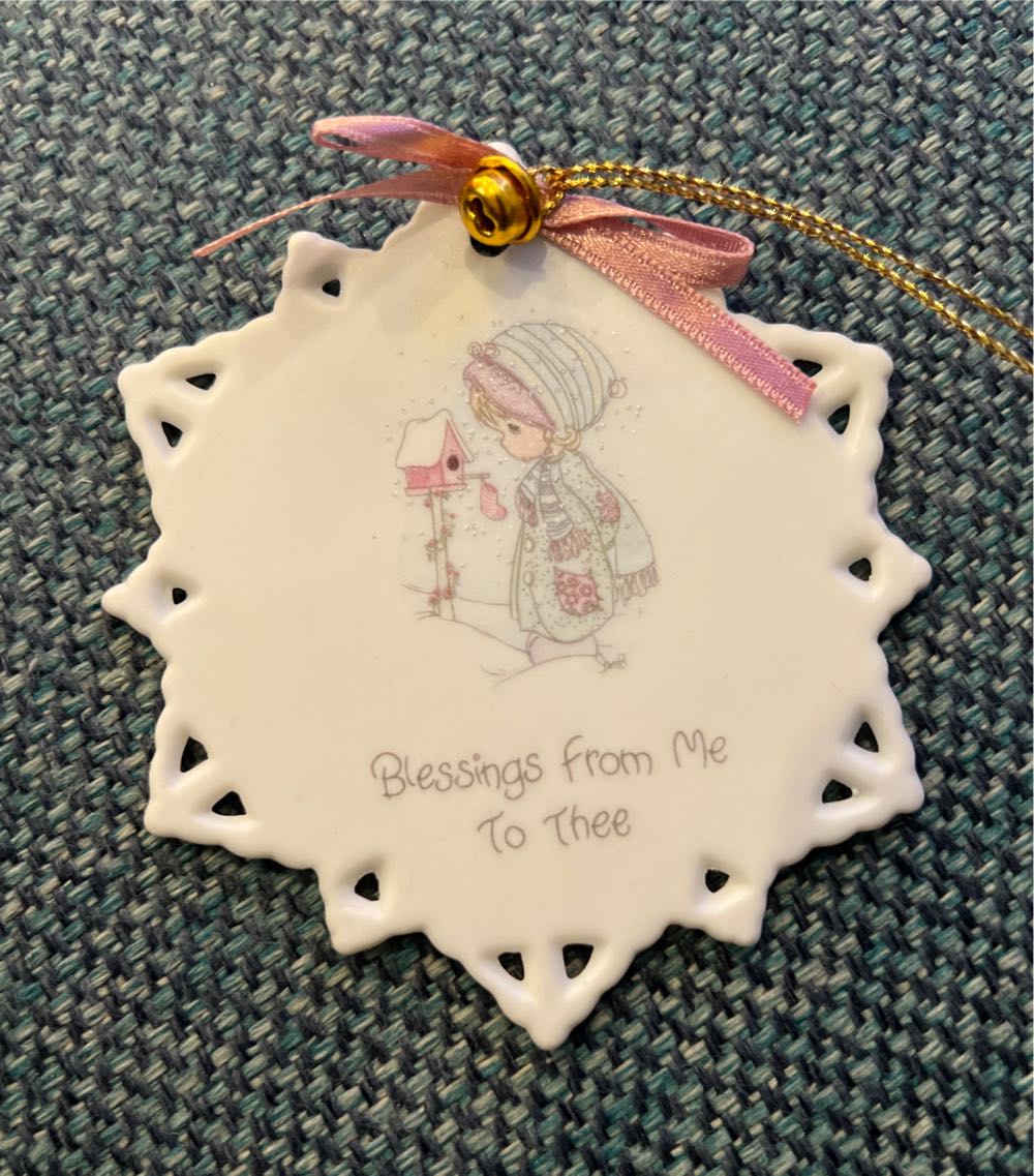 Precious Moments - Snowflake Ornaments - Precious Moments Last Forever (Snowflake Ornments) ornament collectible - Main Image 4