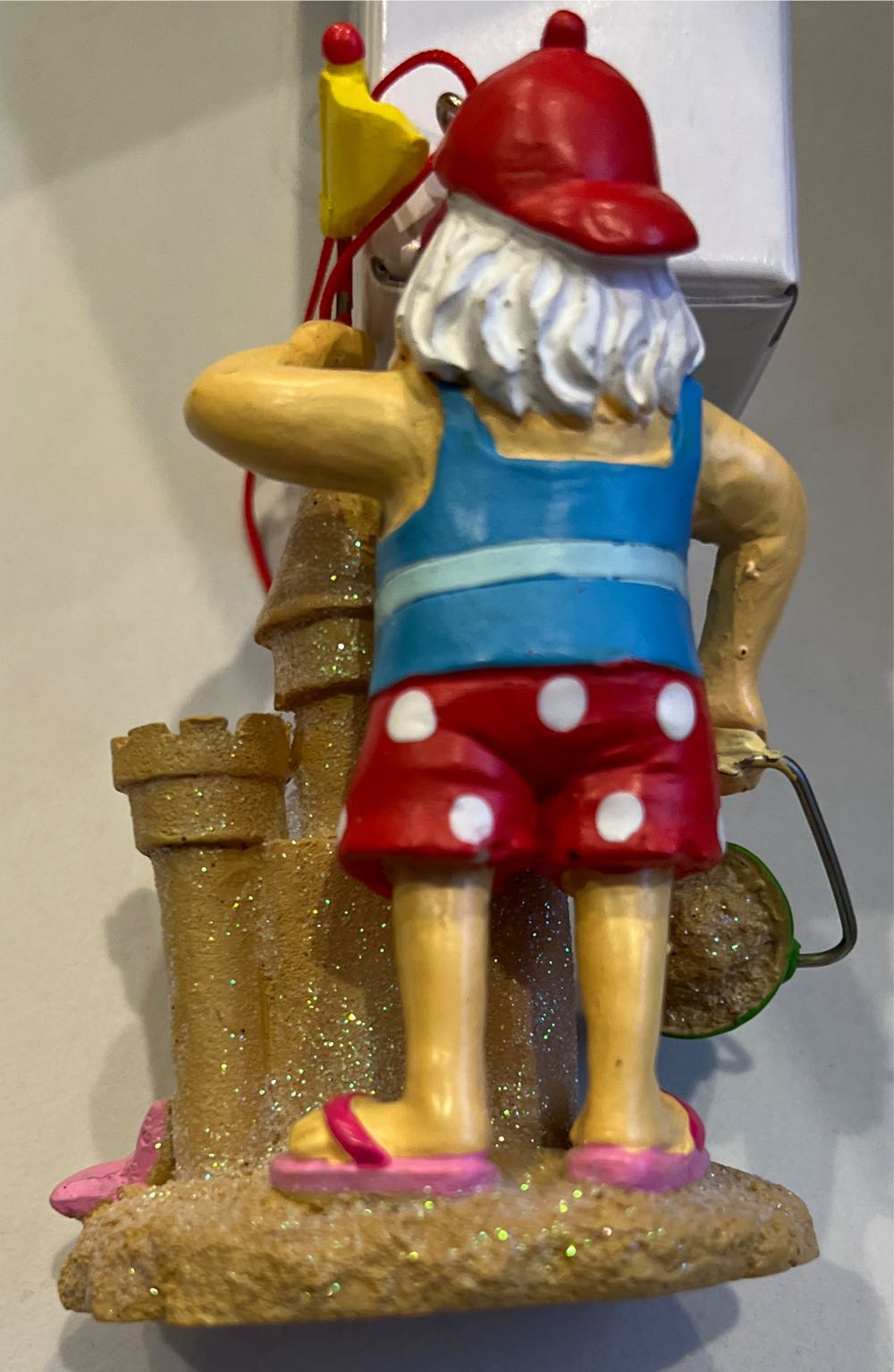Beach Santa  ornament collectible - Main Image 2