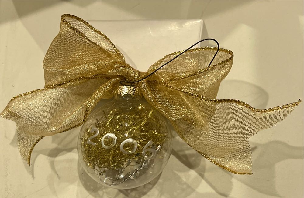Gold Love Ornament  ornament collectible - Main Image 2