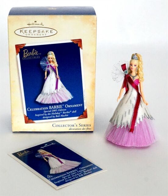 Hallmark Holiday Barbie 2005  ornament collectible - Main Image 1
