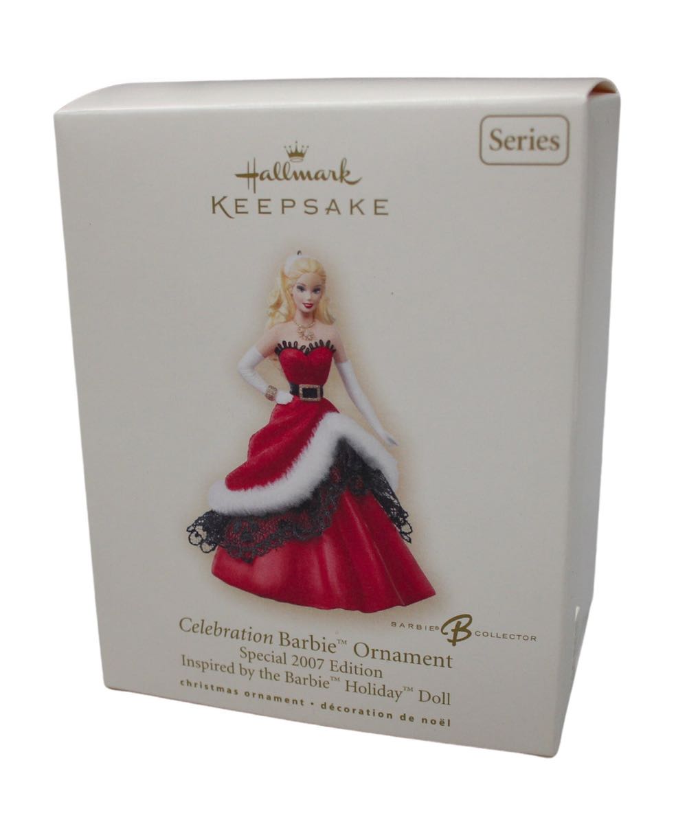 Barbie: Celebration Barbie 2007 Special Edition #8 - Collector’s Series (Celebration Barbie) ornament collectible - Main Image 2