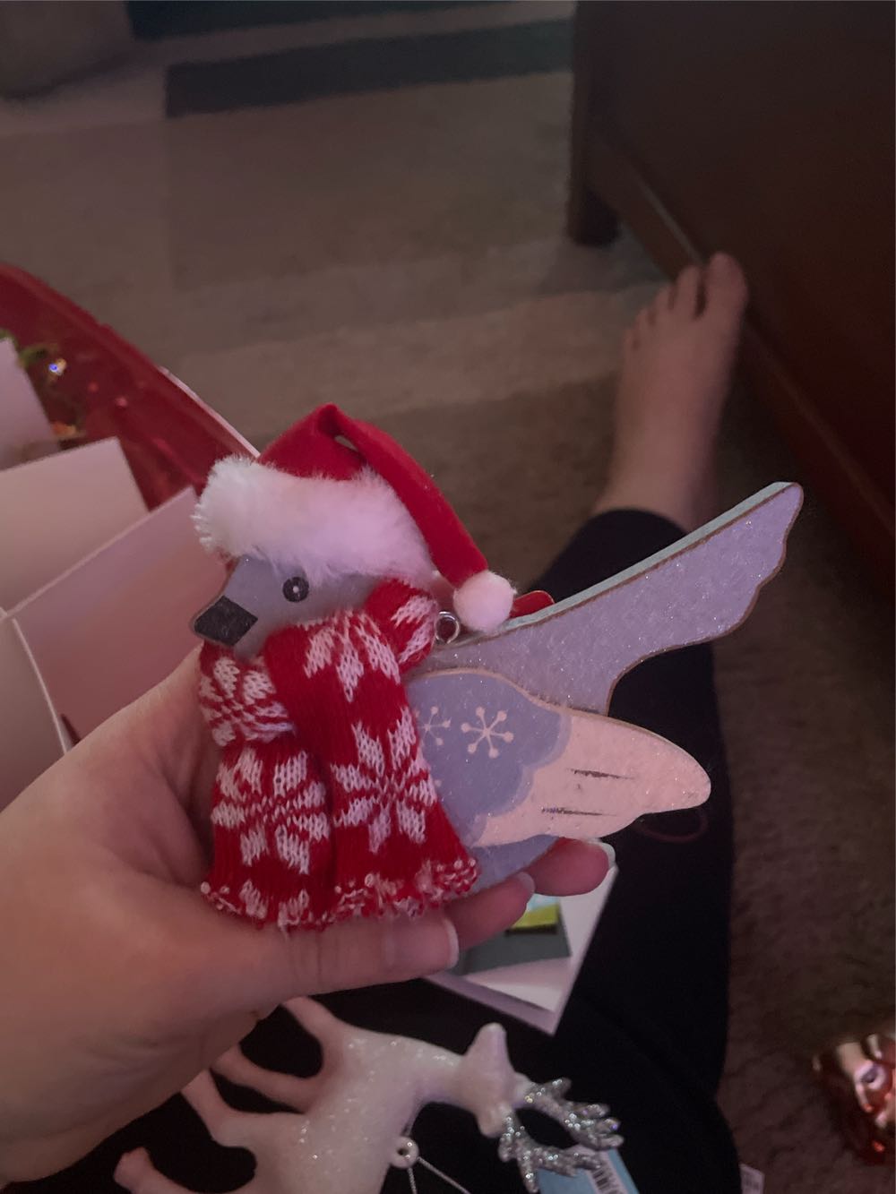 Aliens Little Christmas Tree Ornaments