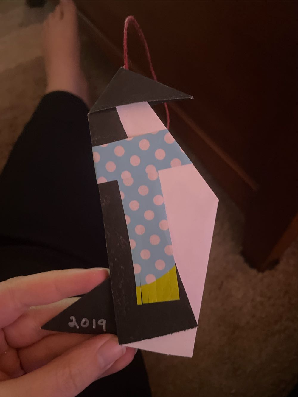 ANIMALS - Origami Penguin  ornament collectible - Main Image 1