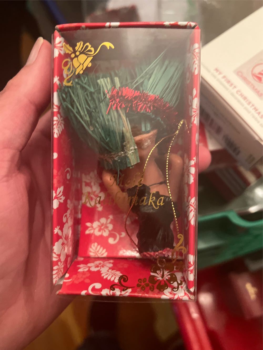 Jim shore santa With Owl Septer