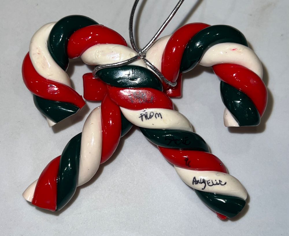 Two Candycanes  ornament collectible - Main Image 2