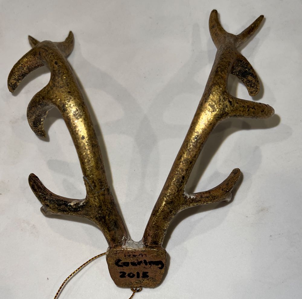 Golden Antlers  ornament collectible - Main Image 2