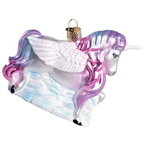 Old World Christmas Ornaments Alicorn Glass Blown Ornaments For Christmas Tree  ornament collectible [Barcode 729343125996] - Main Image 1