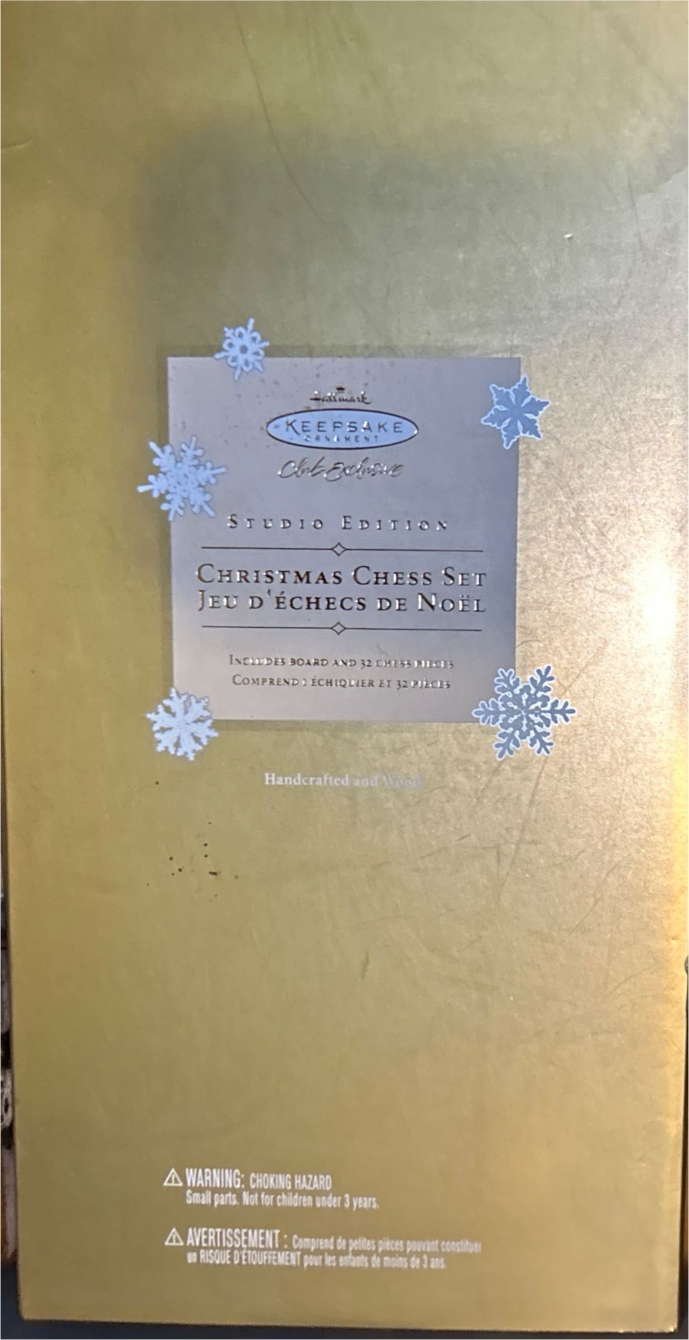 Christmas Chess Set  ornament collectible - Main Image 3