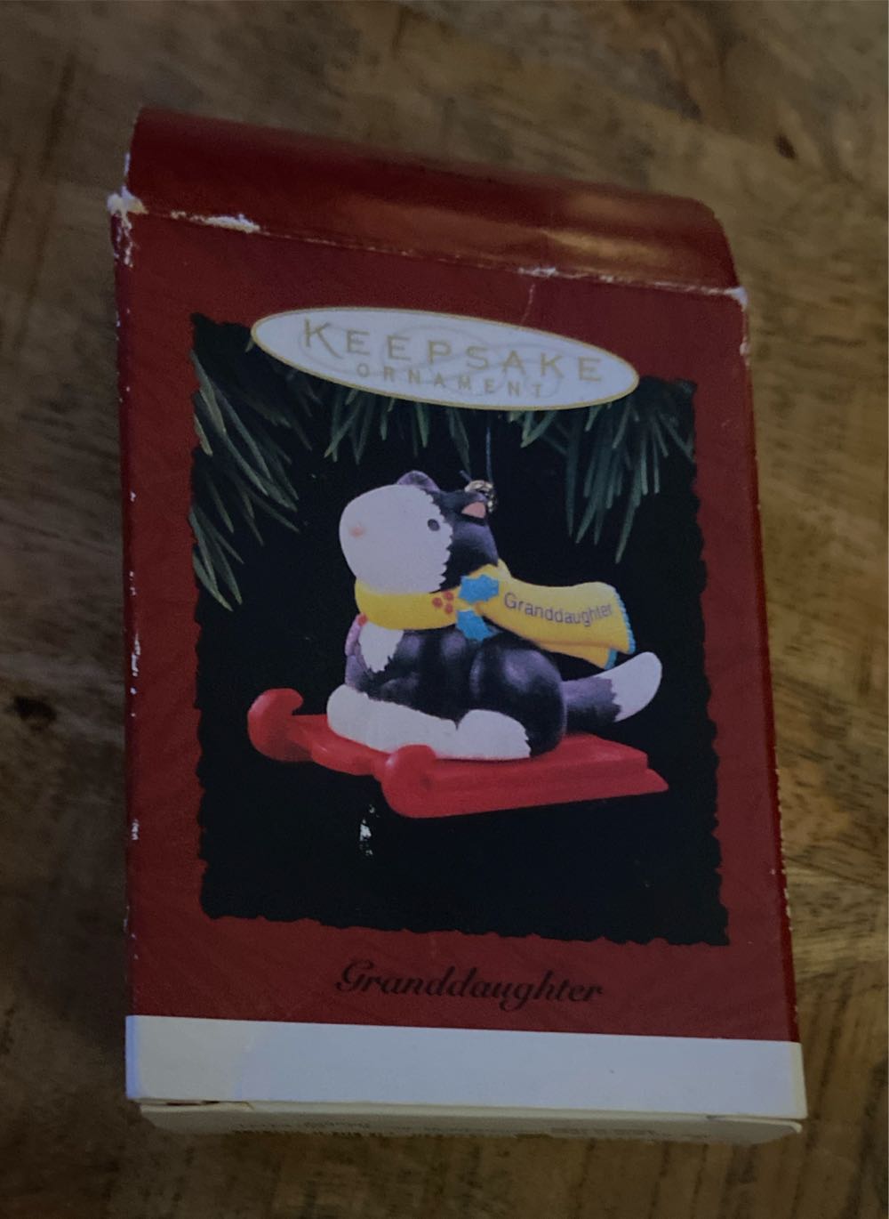 Wood Angel Playing Accordion