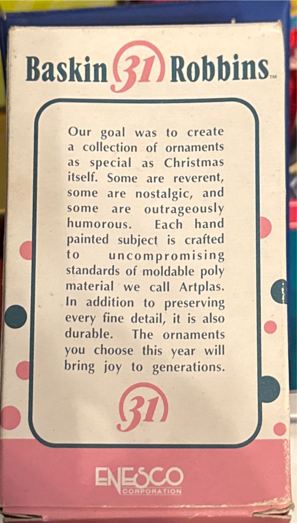 Baskin Robbins #2 Sundae Ride - Baskin Robbins ornament collectible [Barcode 045544072588] - Main Image 2