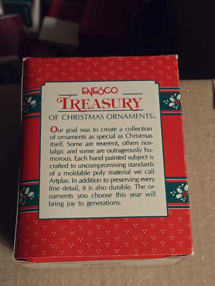 Enesco Hang Onto Your Hat  - John Jonik Santa (Santa) ornament collectible [Barcode 045544005135] - Main Image 2