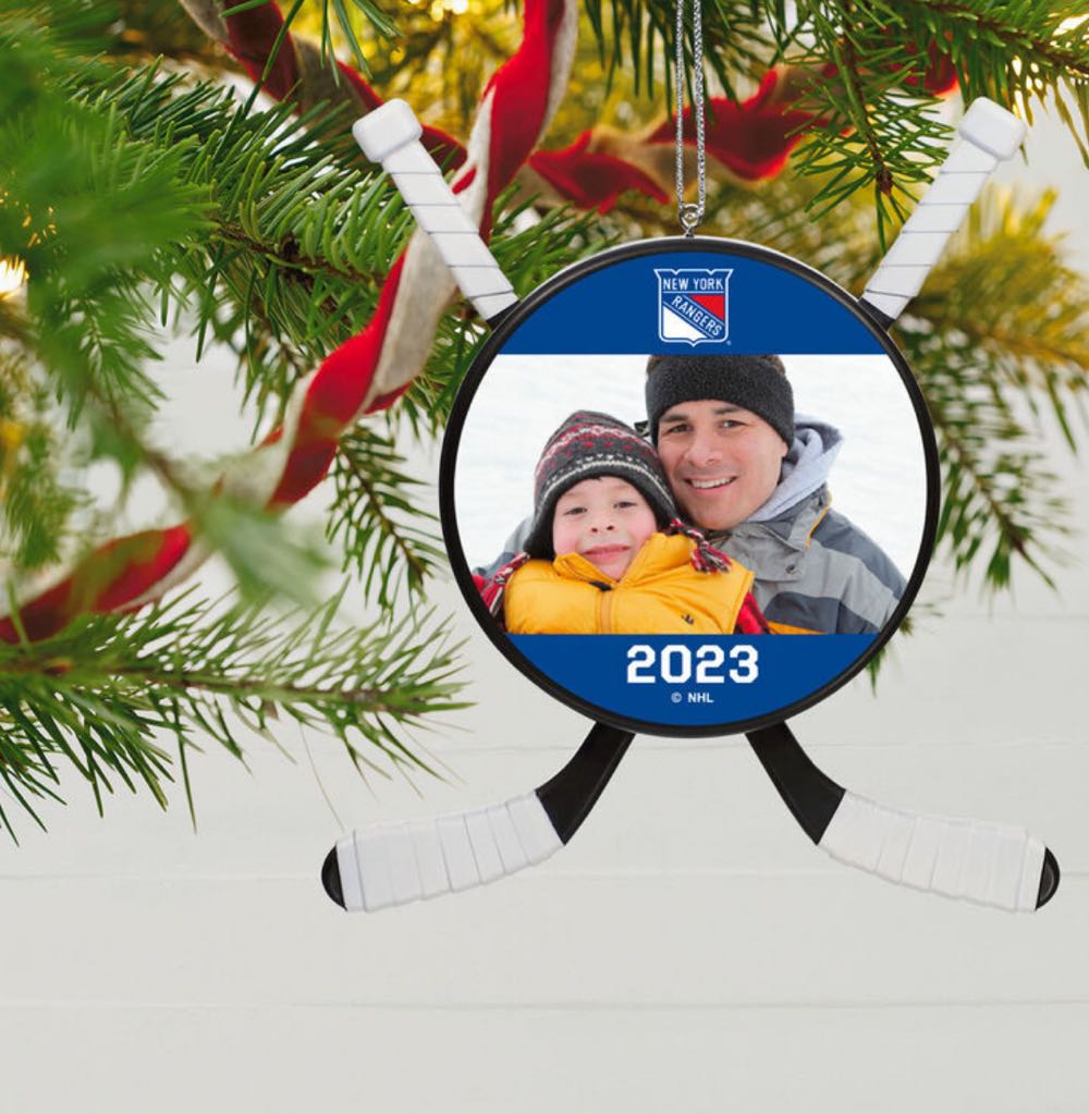 NHL Hockey Personalized Photo Ornament - NHL (Personalized) ornament collectible - Main Image 4
