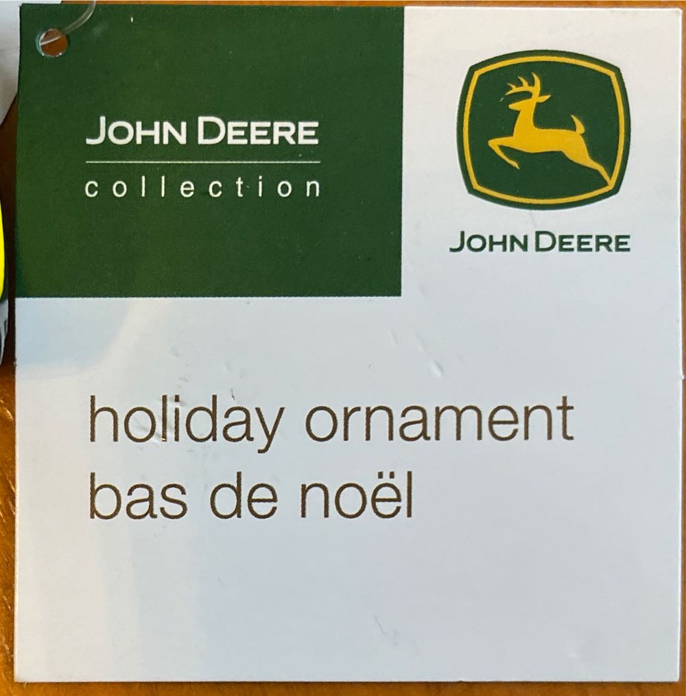 John Deere 720  (John Deere) ornament collectible [Barcode 5639075] - Main Image 2