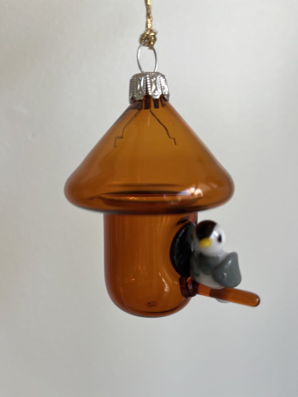 Chickadee Birdhouse  ornament collectible - Main Image 2