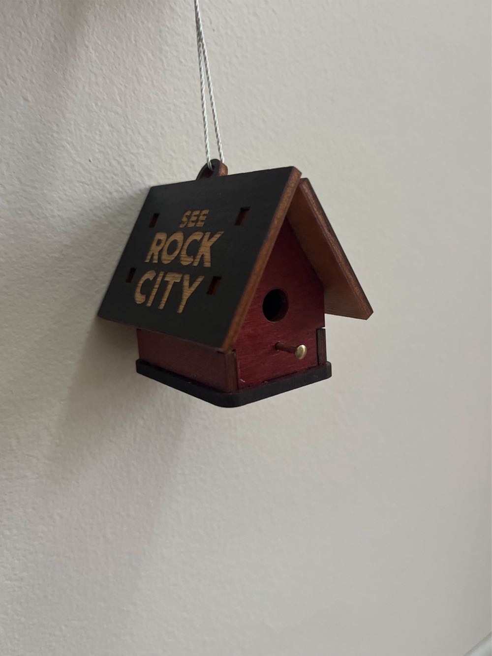 See Rock City Birdhouse  ornament collectible - Main Image 2