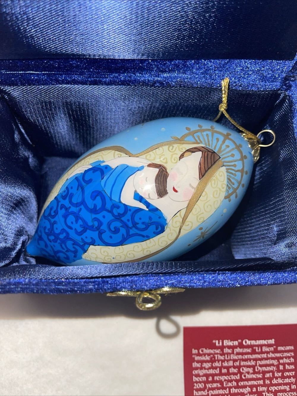 Li Bien Ornament Mary Jesus Madonna  ornament collectible - Main Image 4
