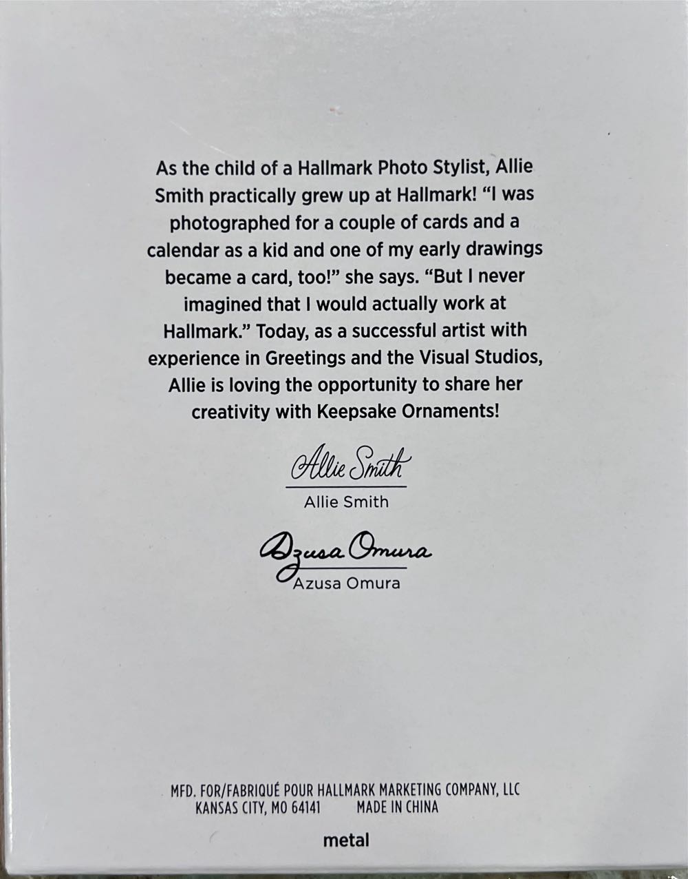 We Tied The Knot!  (Photo Holder) ornament collectible [Barcode 763795780464] - Main Image 2