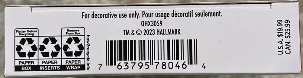 We Tied The Knot!  (Photo Holder) ornament collectible [Barcode 763795780464] - Main Image 3