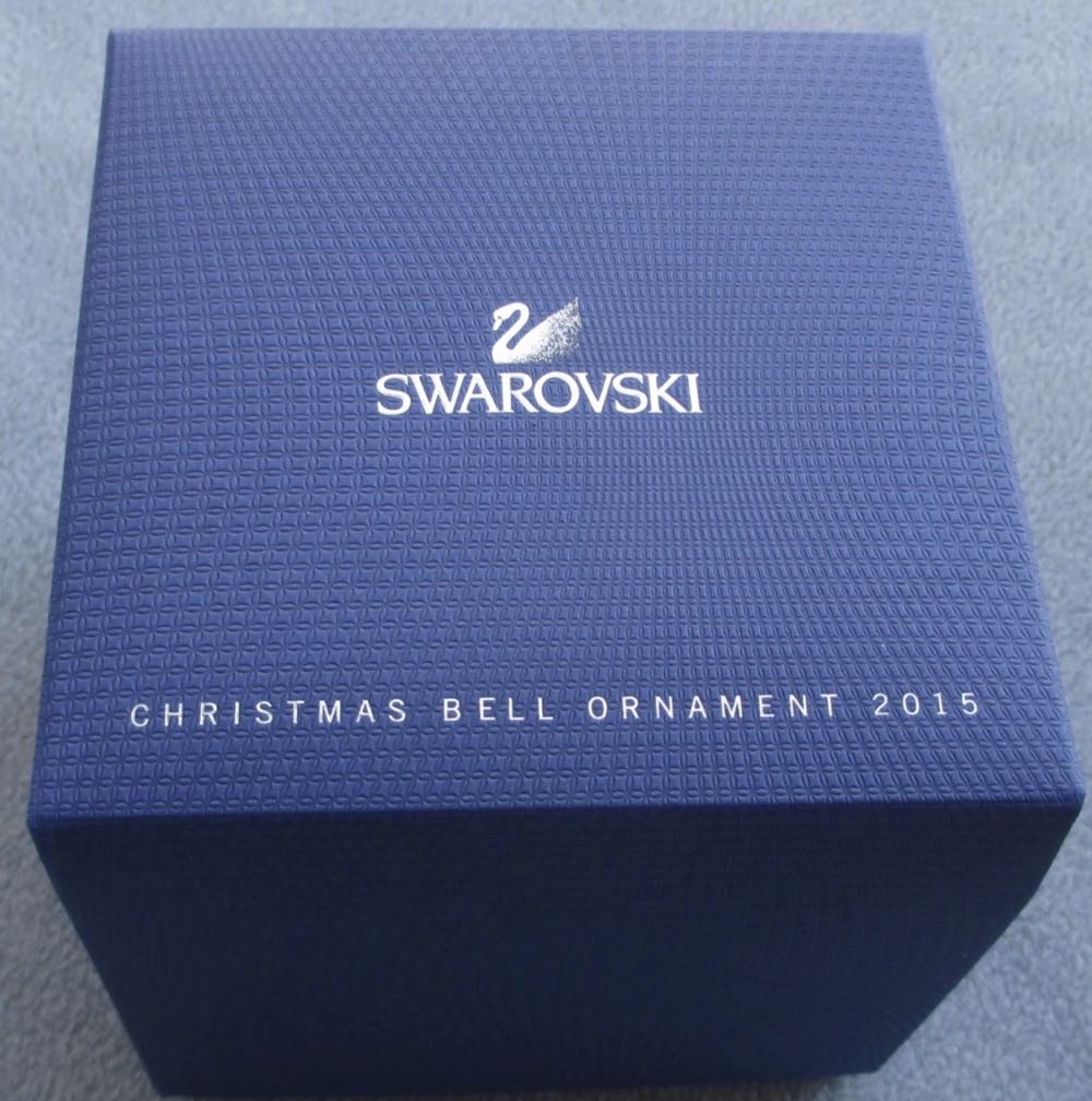 Swarovski Bell 2015 - Swarovski Annual Christmas Bell (Bell) ornament collectible [Barcode 768549745126] - Main Image 4