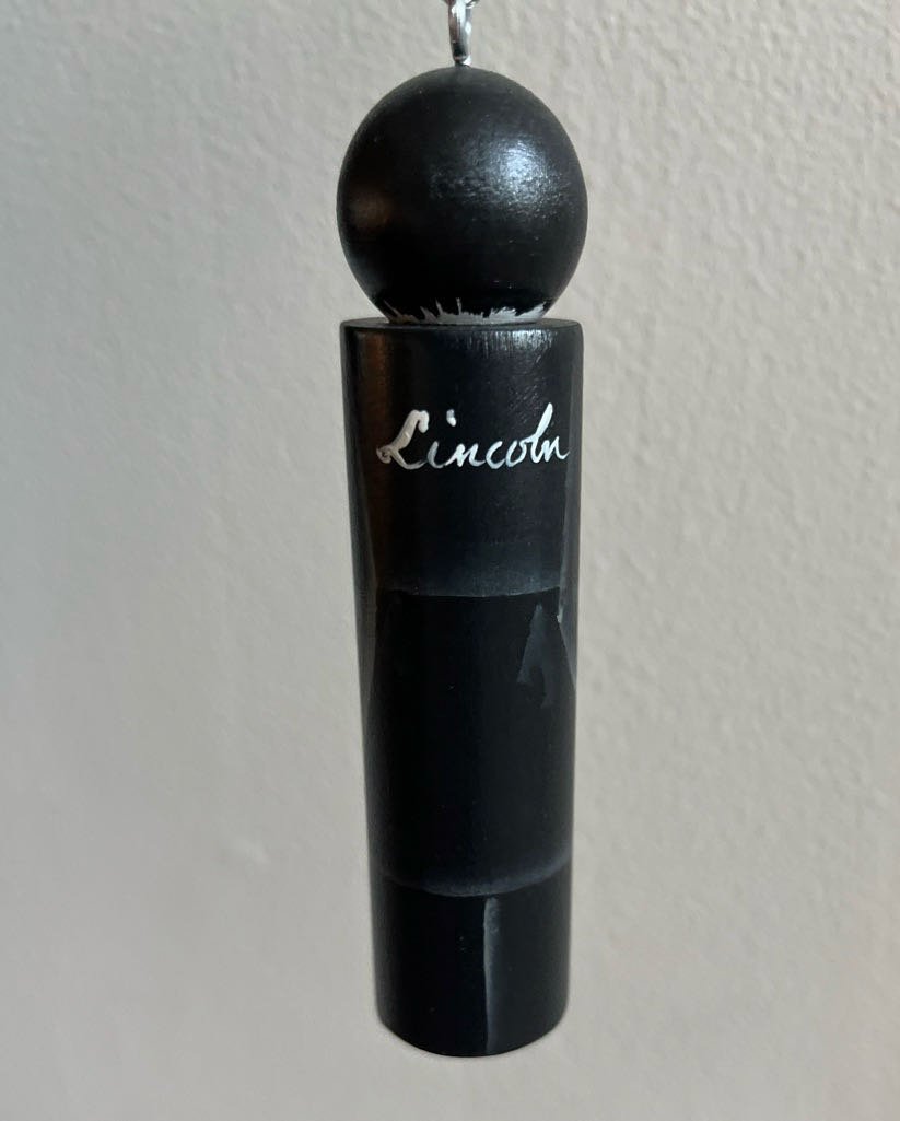 Abraham Lincoln Peg  (Historical) ornament collectible - Main Image 2