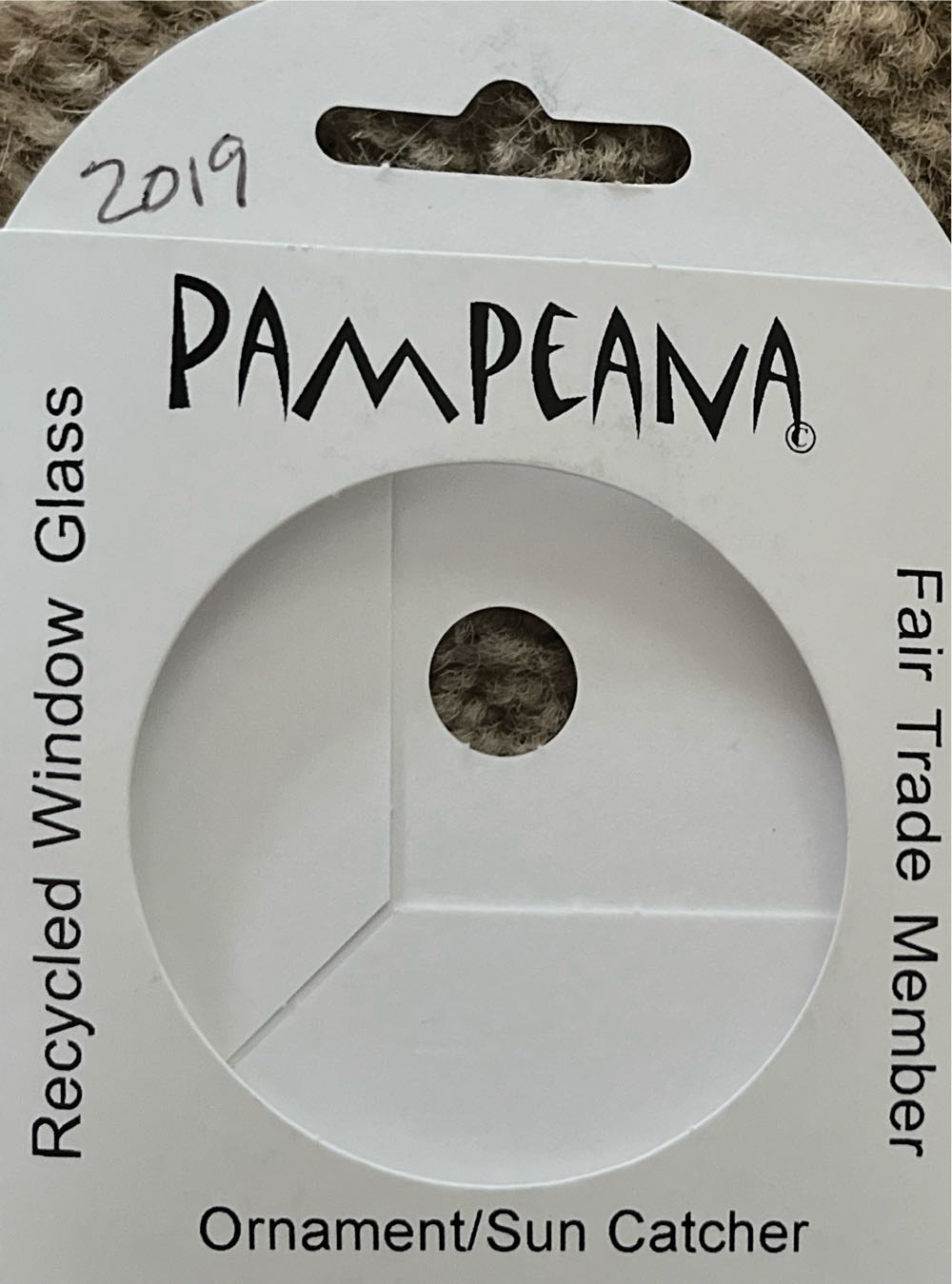 Great Smokey Mountain National Park Map Sun Catcher  (Historical) ornament collectible - Main Image 2