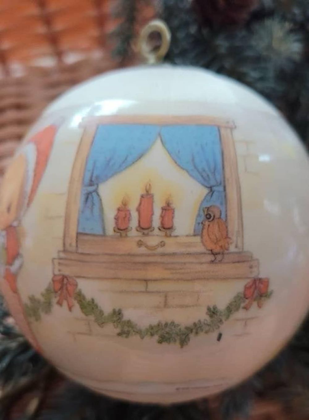 Betsey Clark - 1978 - #6 - The Christmas Spirit - Betsey Clark (Collectible Series) ornament collectible - Main Image 2