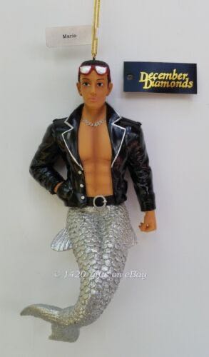 Rare December Diamonds Mario Merman Nib Collectible Gift Box  ornament collectible [Barcode 807962907077] - Main Image 2