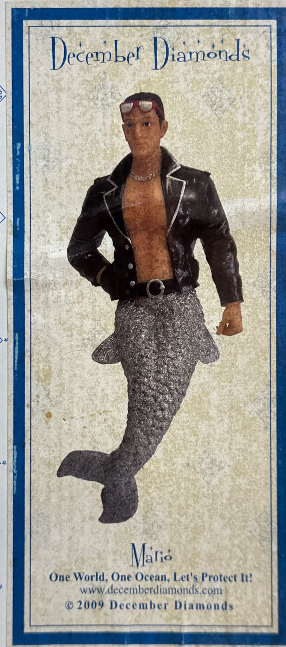 Rare December Diamonds Mario Merman Nib Collectible Gift Box  ornament collectible [Barcode 807962907077] - Main Image 3