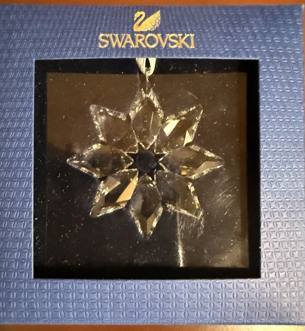 Swarovski Little Star 2013 - Swarovski Ornament (Little Clear Annual) ornament collectible [Barcode 768549918452] - Main Image 2