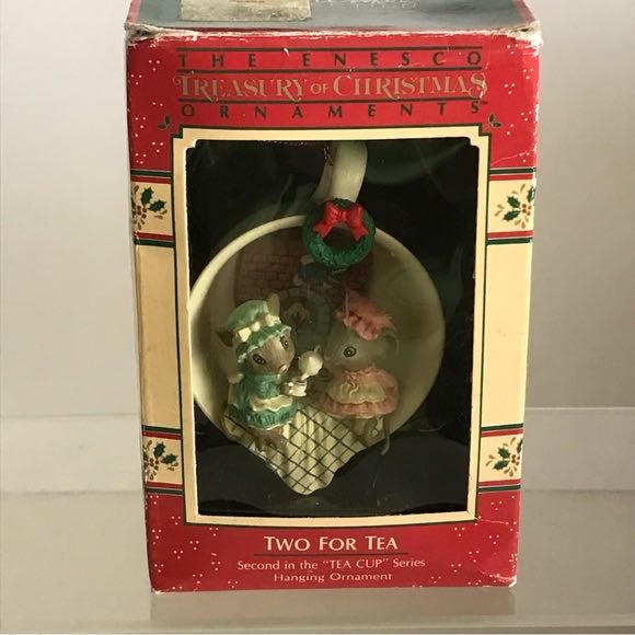 TCup #2 Two For Tea - Cozy Cup ornament collectible - Main Image 2