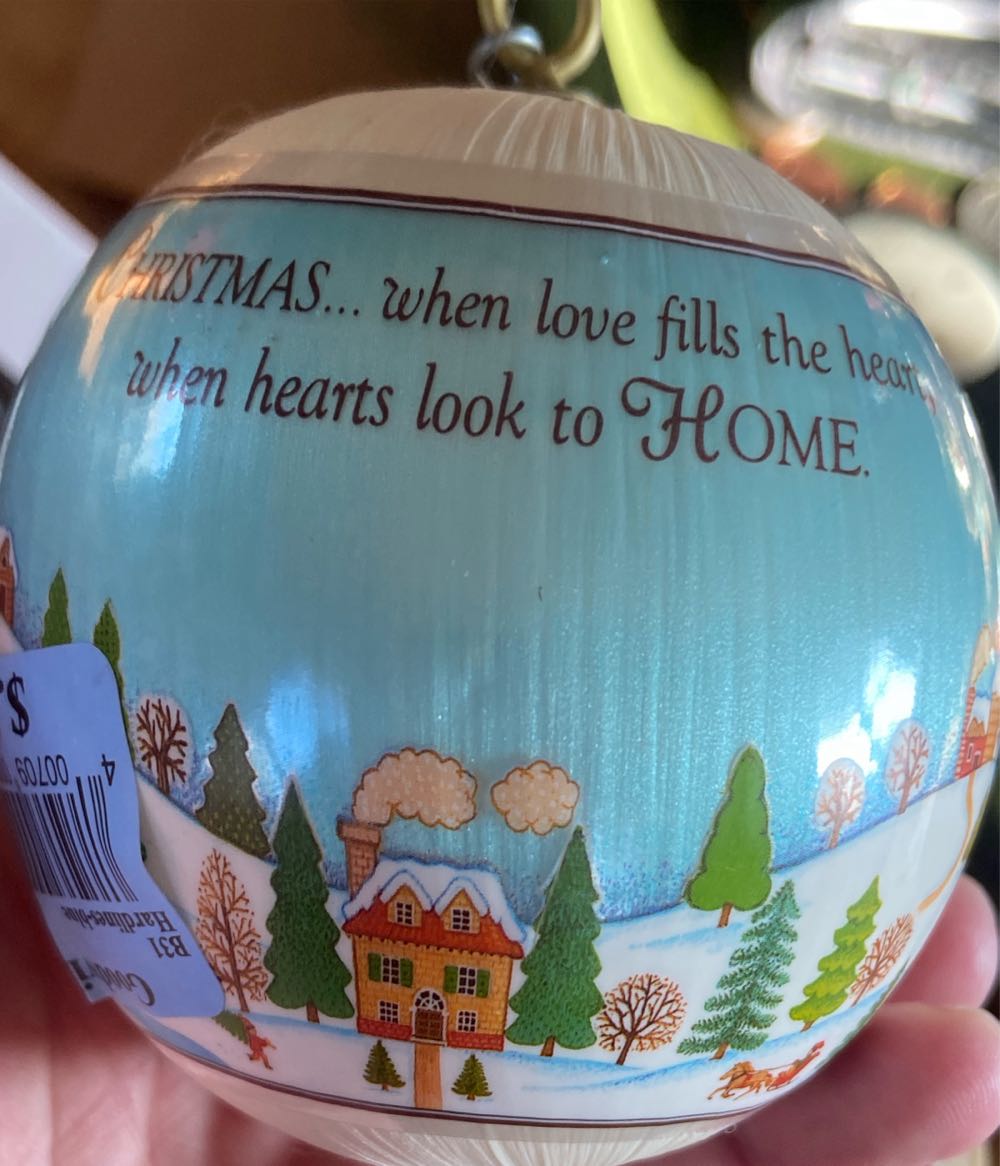 Ball. The Lived Filled Home  ornament collectible - Main Image 2