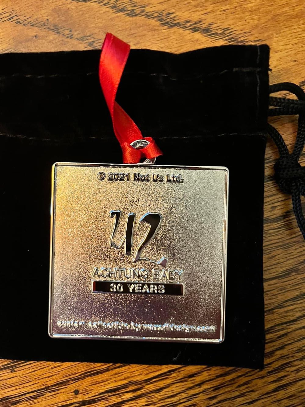 Achtung Baby Album Cover - shopU2.com (U2: Achtung Baby) ornament collectible - Main Image 2