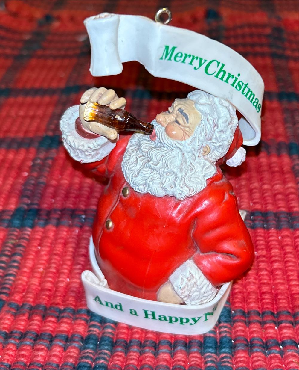 Penguin Gingerbread House Plush Christmas Ornament