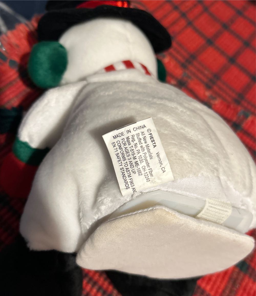 Swinging Snowman  ornament collectible - Main Image 2