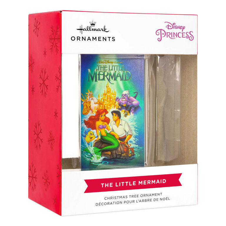 The Little Mermaid VHS Tape Ornament  ornament collectible - Main Image 2