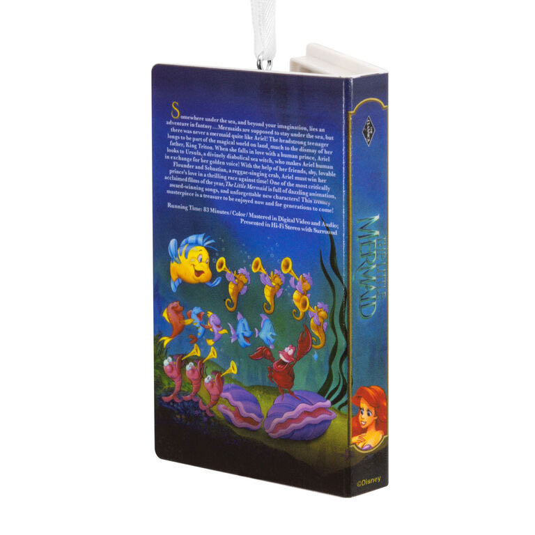 The Little Mermaid VHS Tape Ornament  ornament collectible - Main Image 3