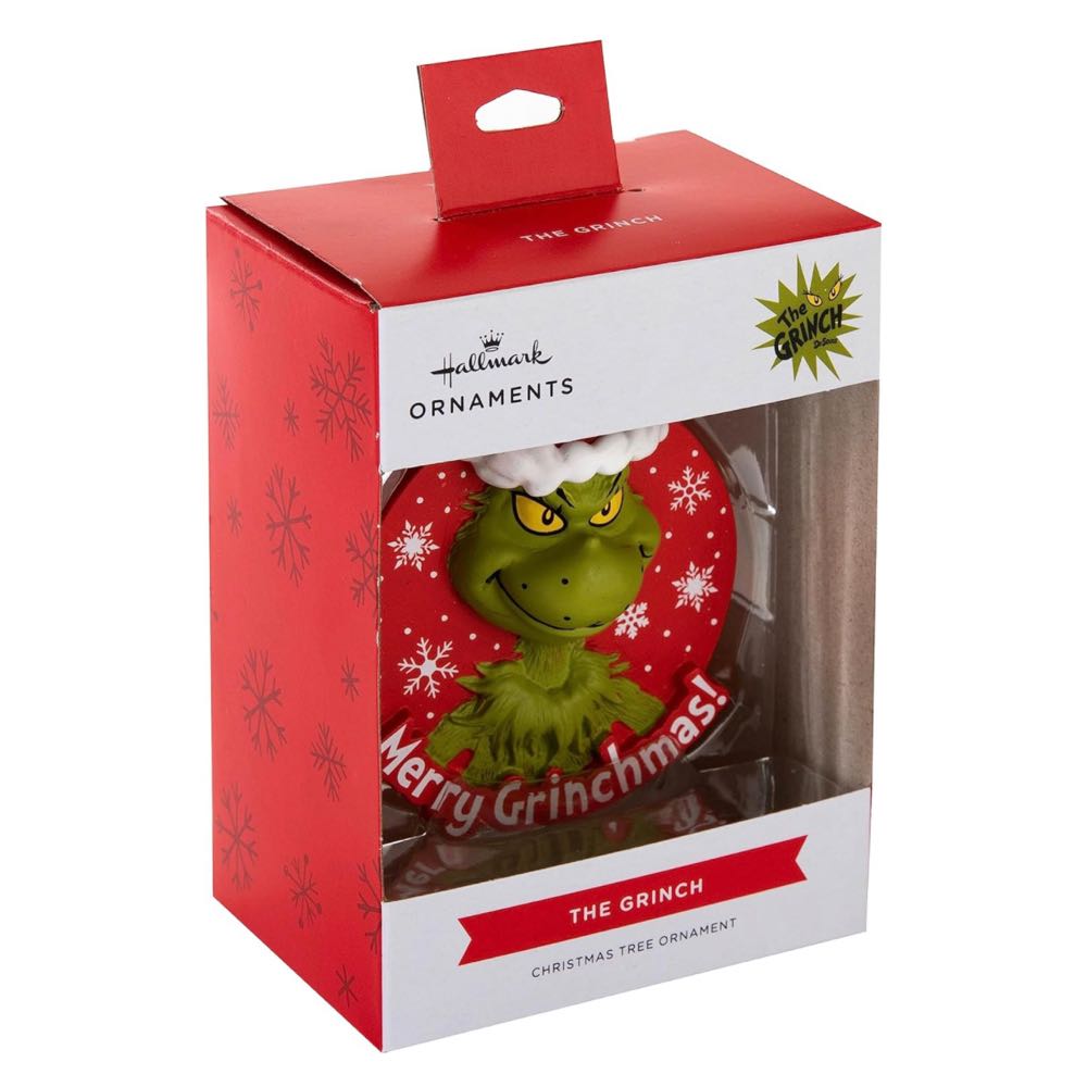 Dr Seuss’ How The Grinch Stole Christmas Merry Grinchmas Ornament  ornament collectible - Main Image 2