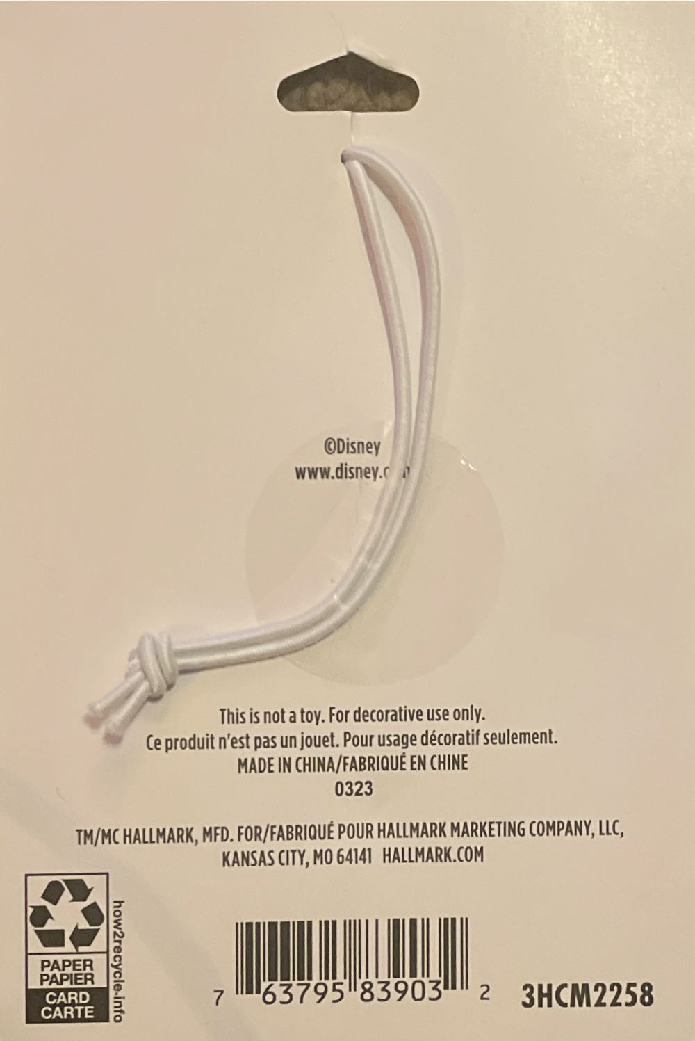 Ariel - Metal Flat (Disney) ornament collectible [Barcode 763795839032] - Main Image 4