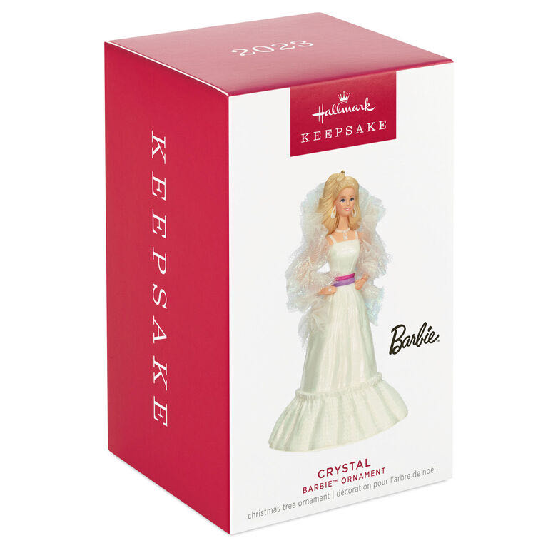 Mattel Crystal Barbie Ornament  ornament collectible - Main Image 2