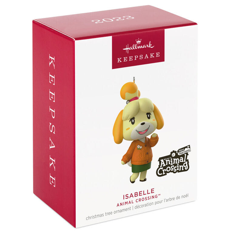Animal Crossing Isabelle Autumn Outfit Ornament - Animal Crossing ornament collectible - Main Image 2