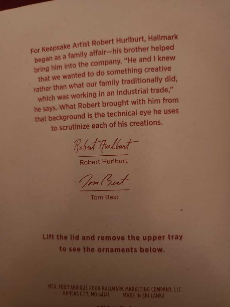 Santa’s Ornament Treasures - Hallmark KOC Member Exclusive (Member Exclusive) ornament collectible - Main Image 2