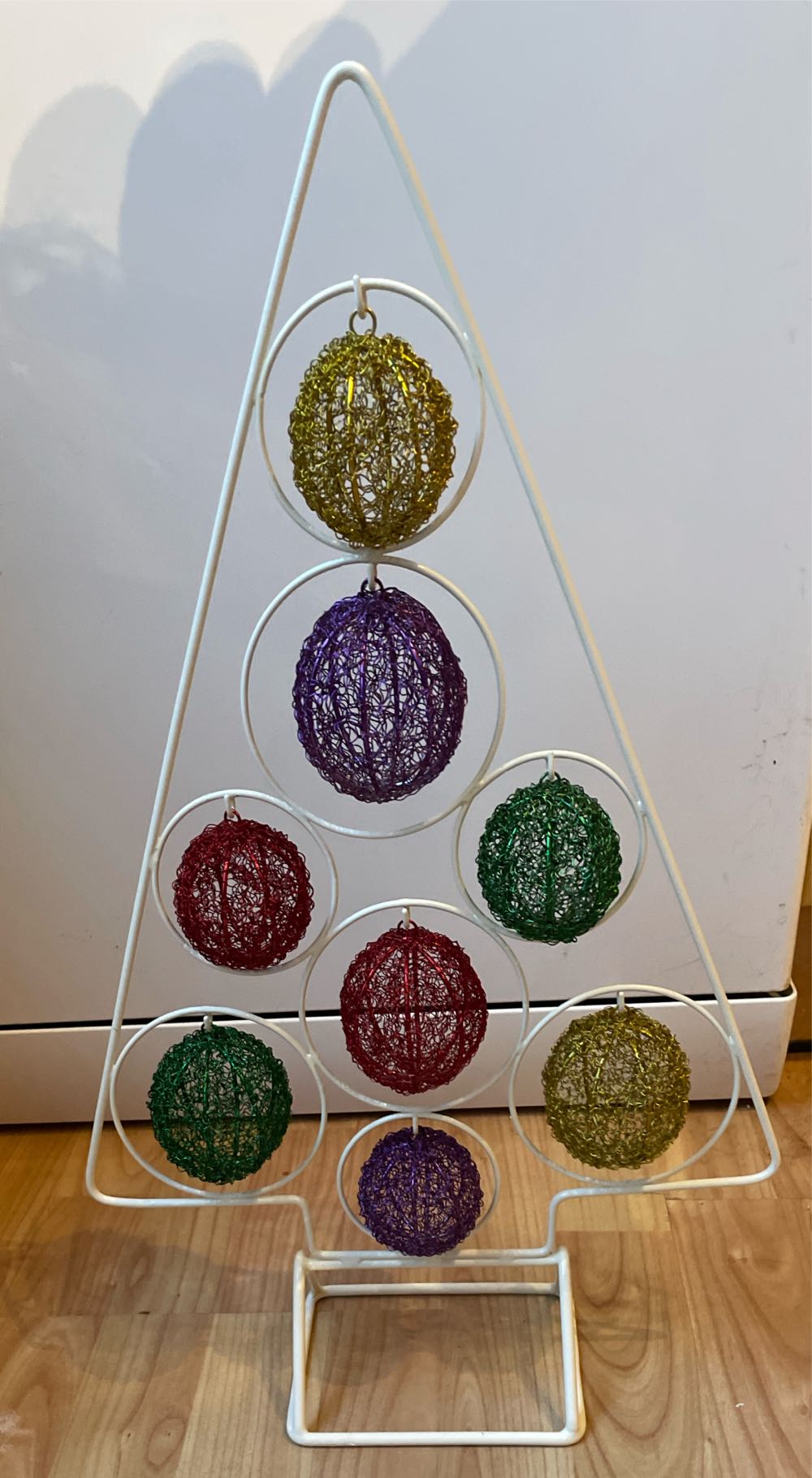 Wire Bauble Tree  ornament collectible - Main Image 1
