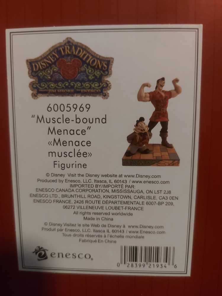 Disney Traditions Gaston And Lefou Beauty And The Beast  ornament collectible [Barcode 028399219346] - Main Image 3