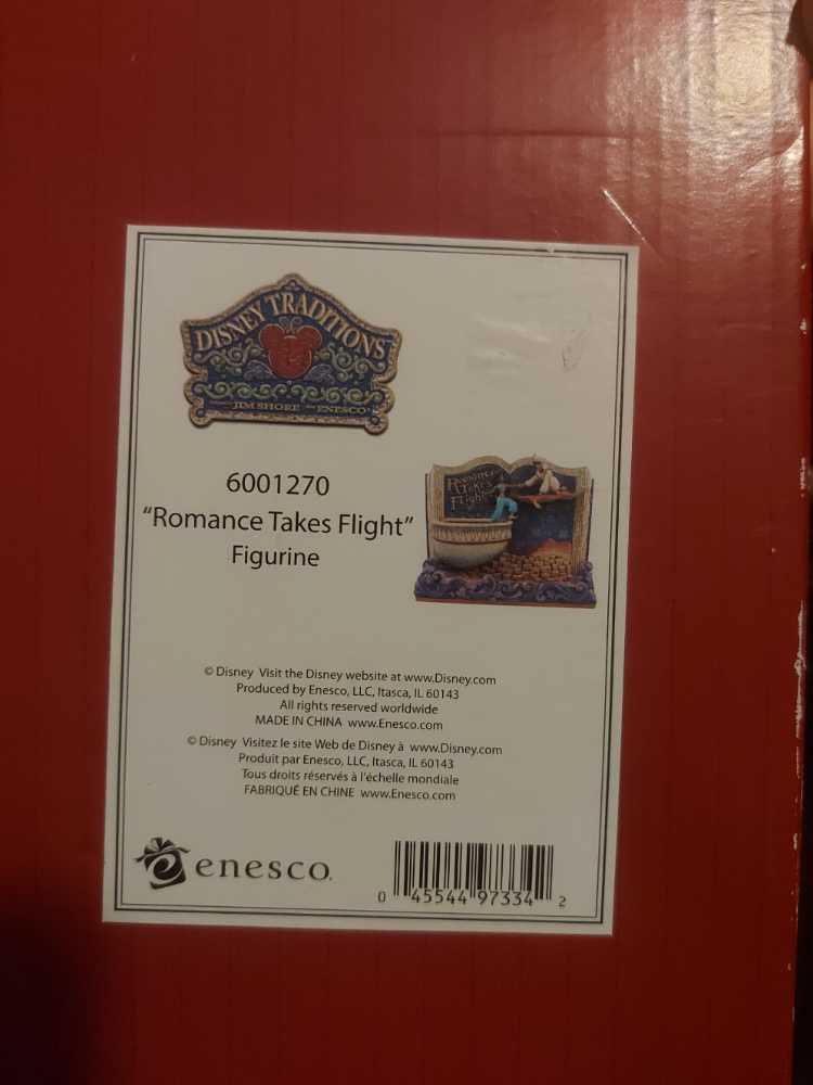 Disney Traditions Romance Takes Flight Aladdin Figurine Book Storybook  ornament collectible [Barcode 045544973342] - Main Image 3