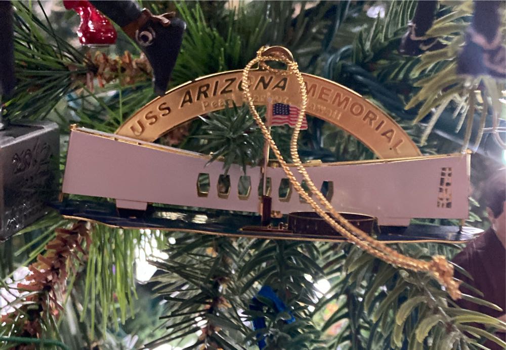 U.S.S. Arizona Pearl Harbor Memorial  ornament collectible - Main Image 1